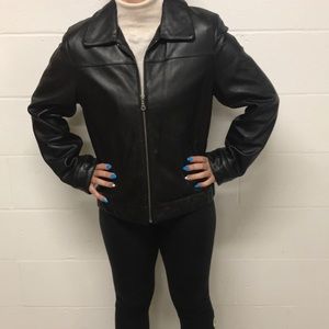 Wilson’s Black Leather Jacket